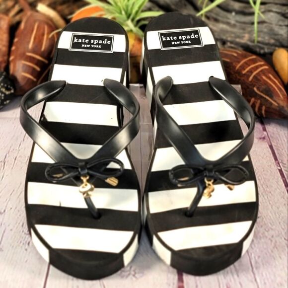 Kate Spade New York Rhett Wedge Sandals - Picture 1 of 11